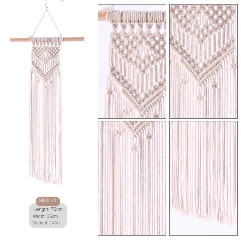 Nordic Boho Cotton Rope Long Tassel Wall Tapestry 13 Sa96b4493156b4459bdd6788f0ce853f5i