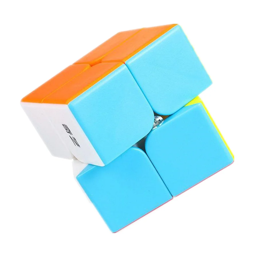 

Qiyi Qidi S2 2x2x2 Magic Cube Stickerless Mofangge 2x2 Pocket Speed Puzzle Cubes Educational Antistress Toys For Children Gift