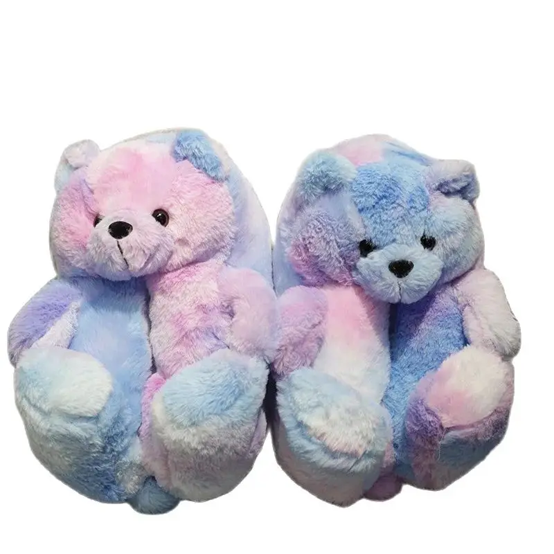 Customized Cute Animal Slippers Plush Toy Soft Ladies Teddy Bear Slippers Home Indoor Bedroom Slippers
Customized Cute Animal Slippers Plush Toy Soft Ladies Teddy Bear Slippers Home Indoor Bedroom Slippers