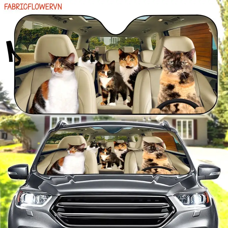 Tortoiseshell Cat Car Sunshade, Tortoiseshell Car Decoration, Cat Windshield, Cat Lovers Gift, Cat Car Sunshade, Gift For Mom, G
Tortoiseshell Cat Car Sunshade, Tortoiseshell Car Decoration, Cat Windshield, Cat Lovers Gift, Cat Car Sunshade, Gift For Mom, G