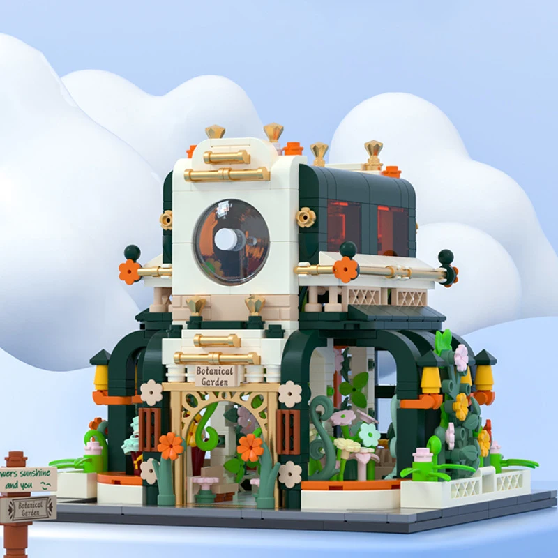 JAKI Street View Flower Garden Shop Architecture Bricks City Botanical Park Model Building Blocks Kids Toys Gifts Friends
JAKI Street View Flower Garden Shop Architecture Bricks City Botanical Park Model Building Blocks Kids Toys Gifts Friends