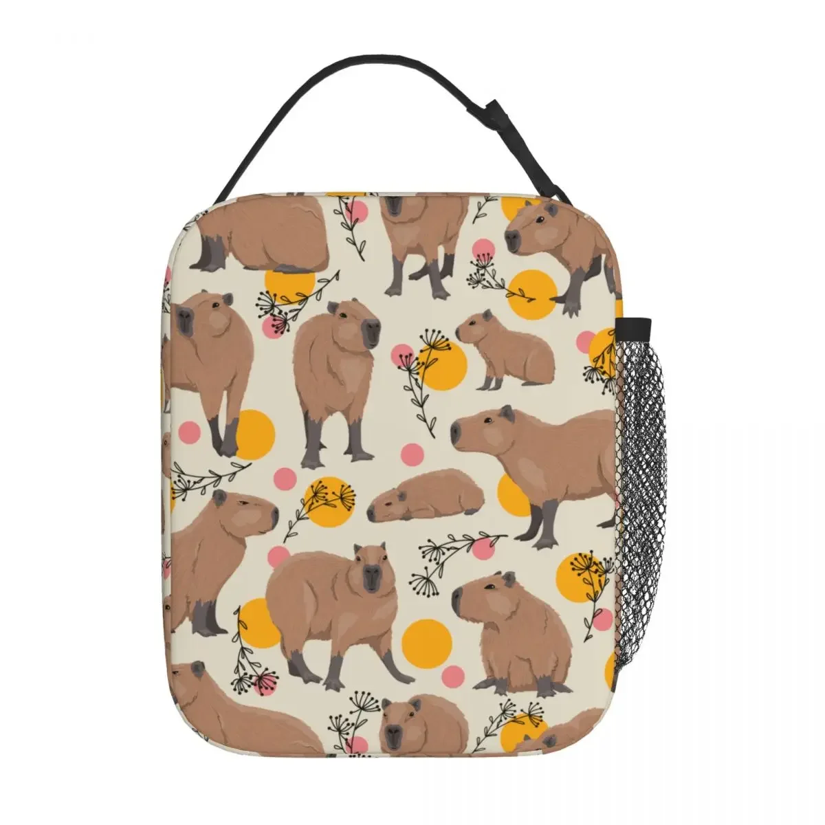 Capybara Cartoon Insulated Lunch Bag Thermal Bag Reusable Large Tote Lunch Box for Men Women Office Picnic
Capybara Cartoon Insulated Lunch Bag Thermal Bag Reusable Large Tote Lunch Box for Men Women Office Picnic