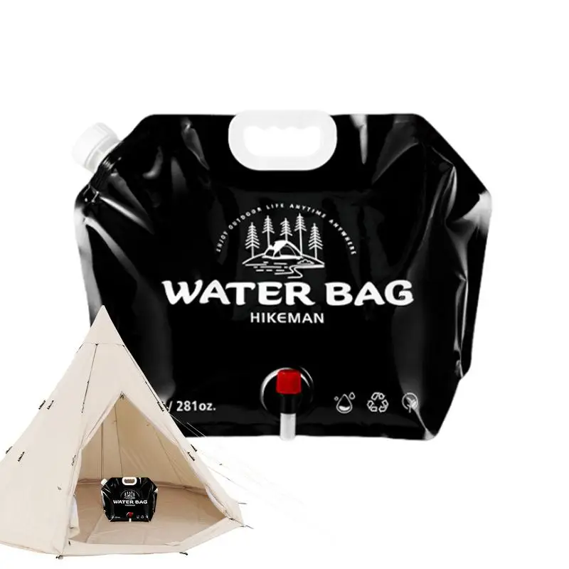 

Portable Foldable Water Container 8l Collapsible Water Container With Faucet Water Storage Camp Jug Foldable Portable Water