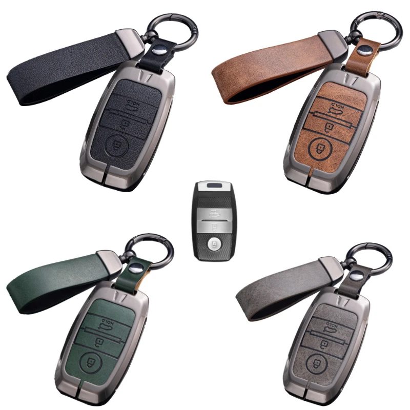 Leather Car Key Remote Cover Full Case For Kia For Soul For Optima For Cerato For Rio For Sorento Waterproof Protective Shell
Leather Car Key Remote Cover Full Case For Kia For Soul For Optima For Cerato For Rio For Sorento Waterproof Protective Shell