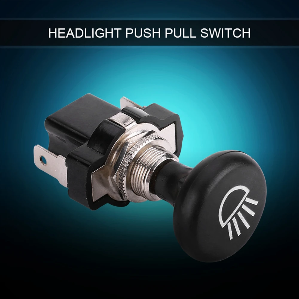 12V Car Headlight Push Pull Light Switch for Golf for Cart for EZGO Club Car for Yamaha
12V Car Headlight Push Pull Light Switch for Golf for Cart for EZGO Club Car for Yamaha