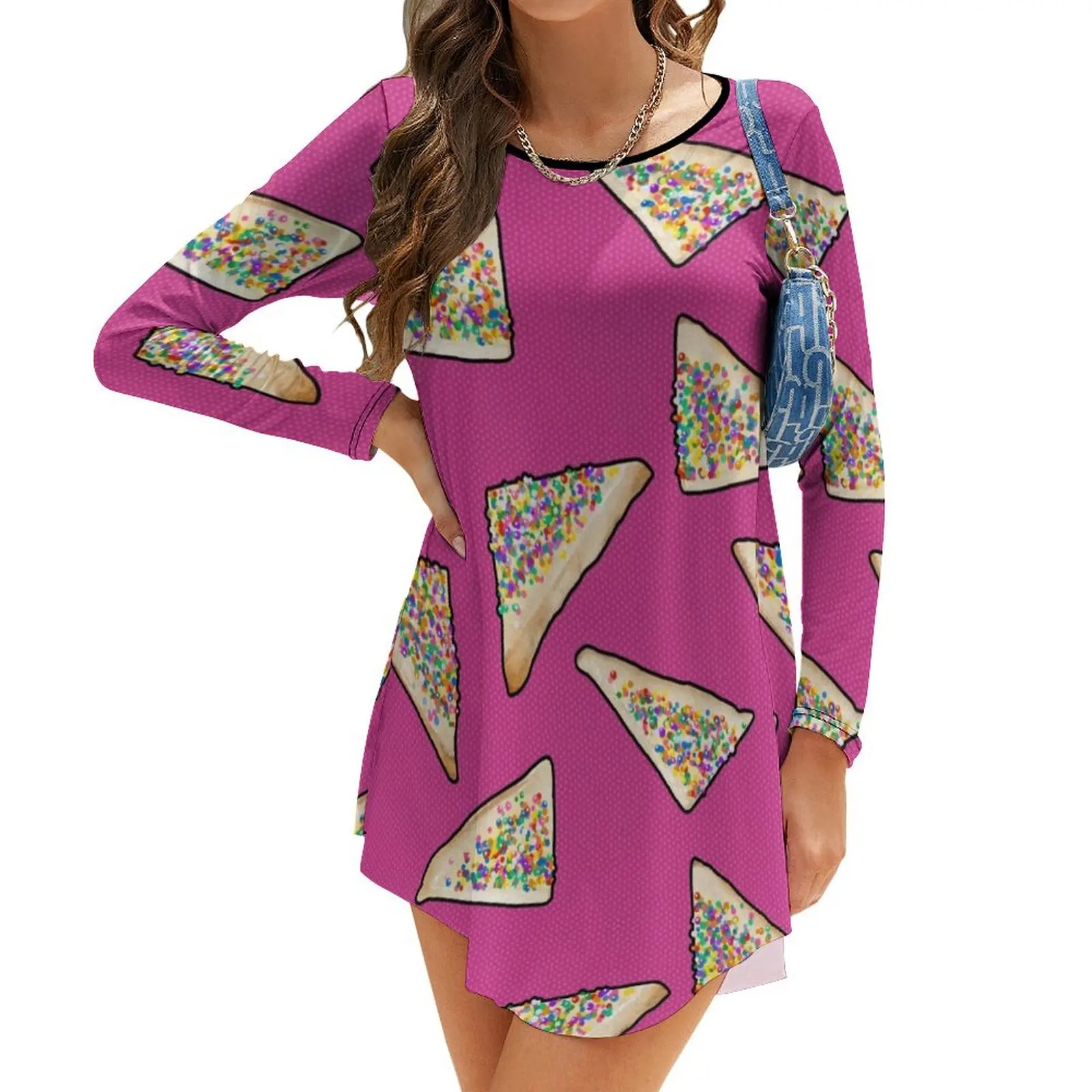 Fairy Bread in Pink, Aussie 90s birthday party Long-Sleeve Dress dress women summer cute dress chic and elegant evening
Fairy Bread in Pink, Aussie 90s birthday party Long-Sleeve Dress dress women summer cute dress chic and elegant evening