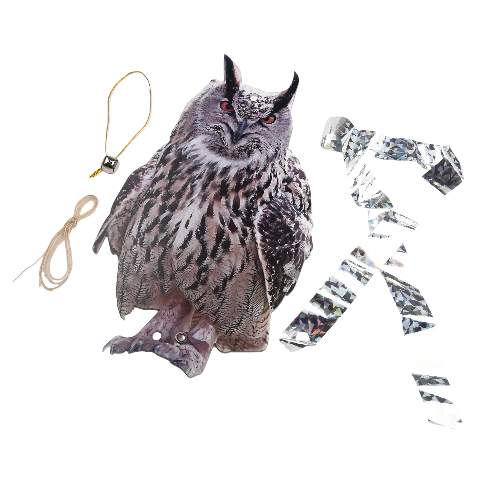 Durable High Quality Home Garden Owl Decor With Lanyard 1pc 30x17.5cm Acrylic Fake Owl Statue Scare Birds Away
Durable High Quality Home Garden Owl Decor With Lanyard 1pc 30x17.5cm Acrylic Fake Owl Statue Scare Birds Away