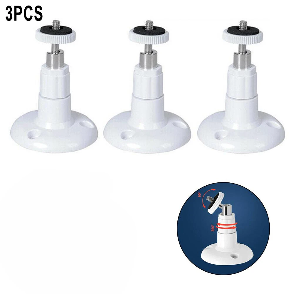 Brand New 2022 Durable High Quality Outdoor Wall Mount Bracket Gimbal Frame 360-degree Swivel 3pcs Adjustable White
Brand New 2022 Durable High Quality Outdoor Wall Mount Bracket Gimbal Frame 360-degree Swivel 3pcs Adjustable White