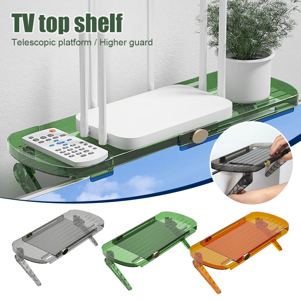 TV Monitor Top Shelf Screen Top Storage Shelf Holder Computer Desktop Display Stand TV Router Storage Racks Home Organizer
TV Monitor Top Shelf Screen Top Storage Shelf Holder Computer Desktop Display Stand TV Router Storage Racks Home Organizer