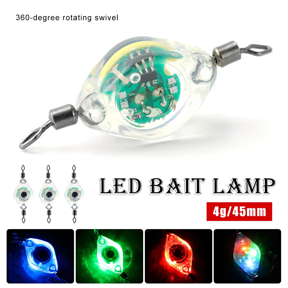 New Fishing Lure Lamp Eye Shape Attracting Fish Light Waterproof Sensing Deep Drop for Seawater Freshwater for Underwater
New Fishing Lure Lamp Eye Shape Attracting Fish Light Waterproof Sensing Deep Drop for Seawater Freshwater for Underwater