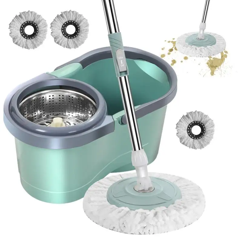 Spin Mop And Bucket Set Automatic Spin Mop Self-twisting Water Floor Cleaning Microfiber Pads Houdehold Cleaning Mop for home
Spin Mop And Bucket Set Automatic Spin Mop Self-twisting Water Floor Cleaning Microfiber Pads Houdehold Cleaning Mop for home
