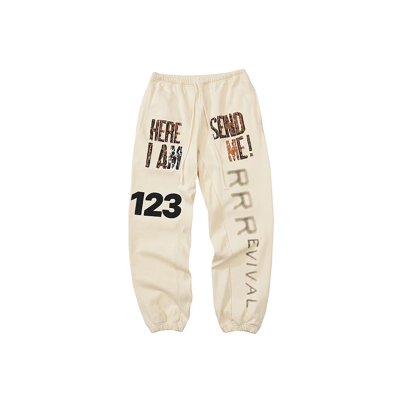 High Quality RRR123 Eternal Letter Print Hip hop Pants Men Women Fashion Streetwear Oversize Sweatpants Drawstring Loose Pants 
High Quality RRR123 Eternal Letter Print Hip hop Pants Men Women Fashion Streetwear Oversize Sweatpants Drawstring Loose Pants