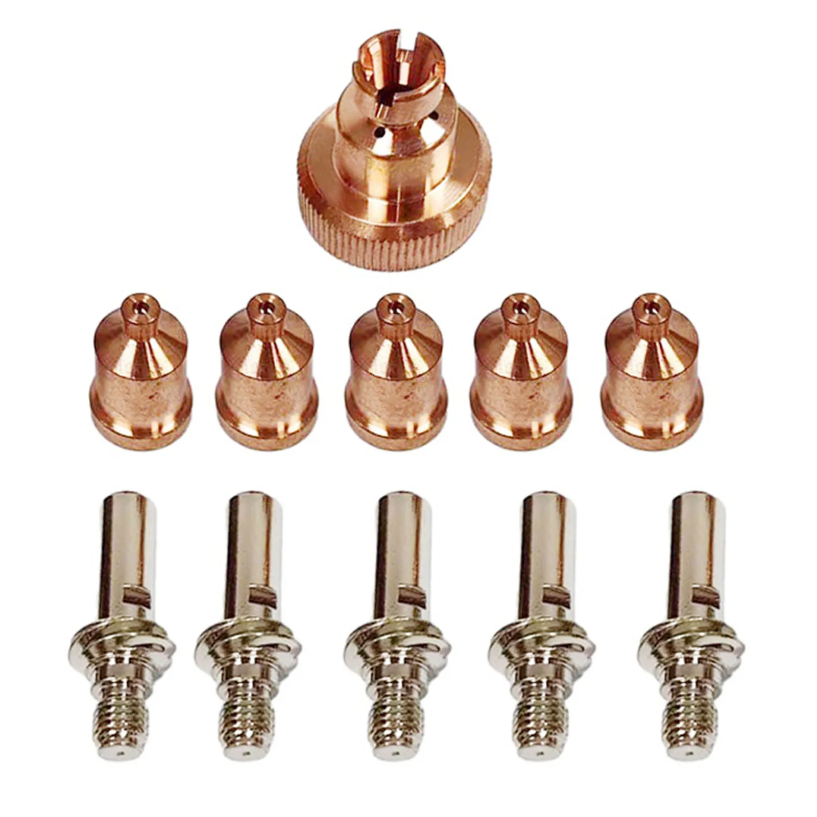 11PCS LC105 Torch Electrode Tip Cup Kit Welding Nozzles For Electric 1500 Plasma Cutter Consumables KP2845-1 KP2845-7 KP2845-3
11PCS LC105 Torch Electrode Tip Cup Kit Welding Nozzles For Electric 1500 Plasma Cutter Consumables KP2845-1 KP2845-7 KP2845-3