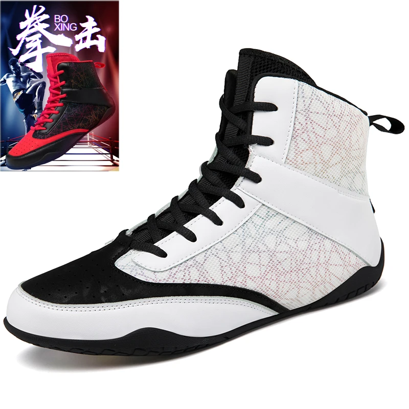 New Breathable Boxing Shoes Men Light Weight Boxing Sneakers Comfortable Wrestling Sneakers Anti Slip Wrestling Footwears
New Breathable Boxing Shoes Men Light Weight Boxing Sneakers Comfortable Wrestling Sneakers Anti Slip Wrestling Footwears