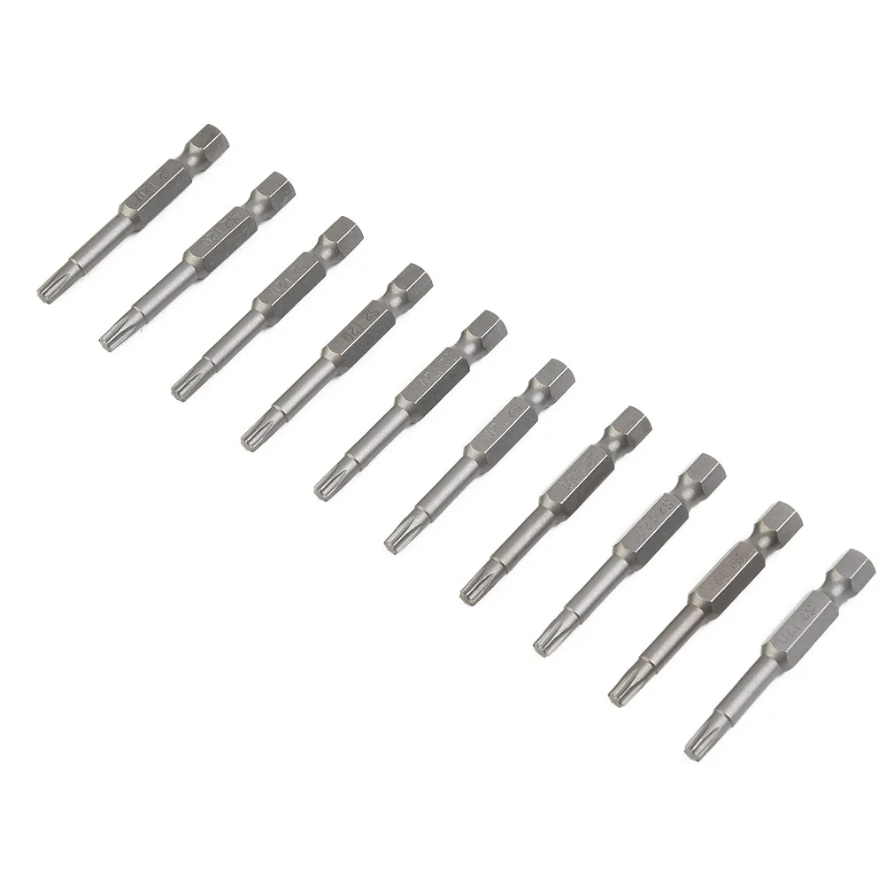 Magnetic Brand New Workshop Equipment Hand Tools Screwdriver Bit Torx Screwdriver Bit 10Pcs Anti-rust 1.97\\\" Length
Magnetic Brand New Workshop Equipment Hand Tools Screwdriver Bit Torx Screwdriver Bit 10Pcs Anti-rust 1.97\\\" Length