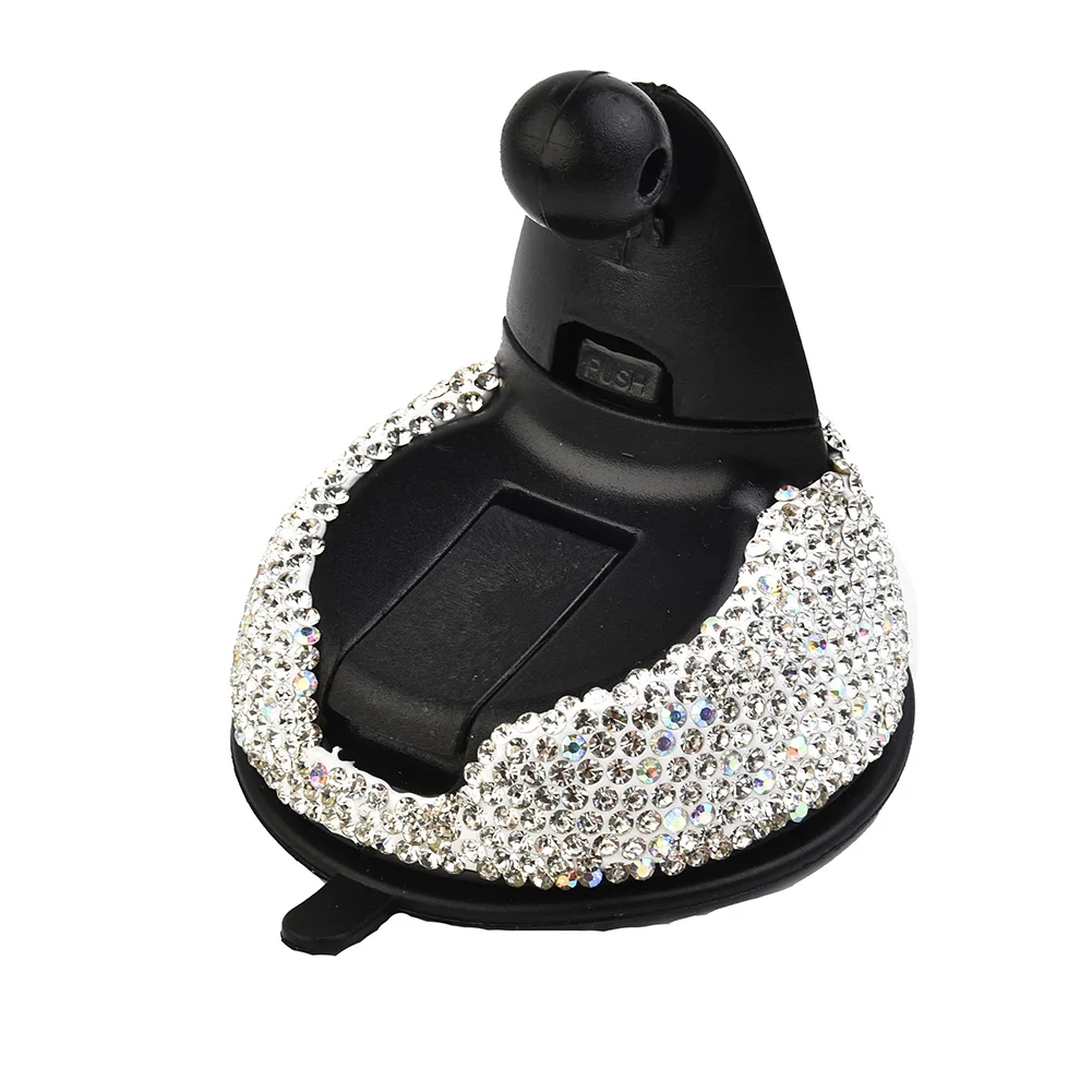 

Sparkling Bling Rhinestone Car Vent Phone Holder, Universal Stand, Gorgeous Interior Accessory, Securely Holds Cellphones