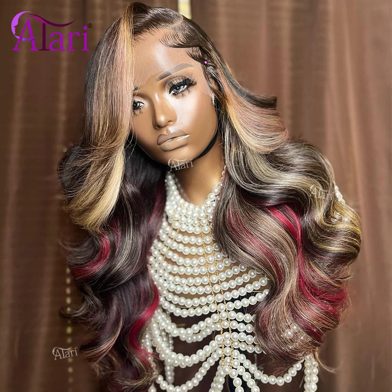 Transparent Blonde Red Highlights Body Wave Human Hair Wigs Pre Plucked Brazilian 13x4 Glueless Wig for Women 5x5 Closure Wig
Transparent Blonde Red Highlights Body Wave Human Hair Wigs Pre Plucked Brazilian 13x4 Glueless Wig for Women 5x5 Closure Wig