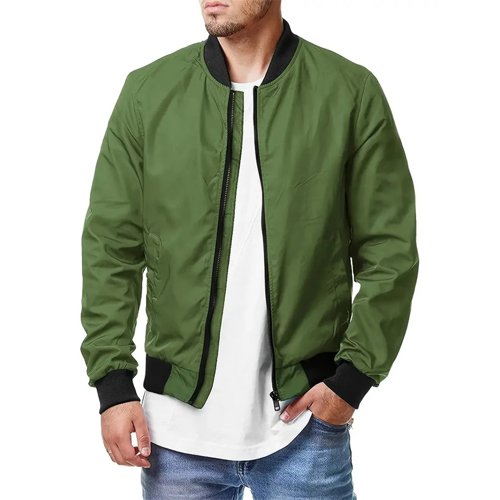 Autumn Winter Coat Outwear Durable Elastic Waist Jacket Long Sleeve Pockets Regular Fit Baseball Smooth Solid 2023
Autumn Winter Coat Outwear Durable Elastic Waist Jacket Long Sleeve Pockets Regular Fit Baseball Smooth Solid 2023