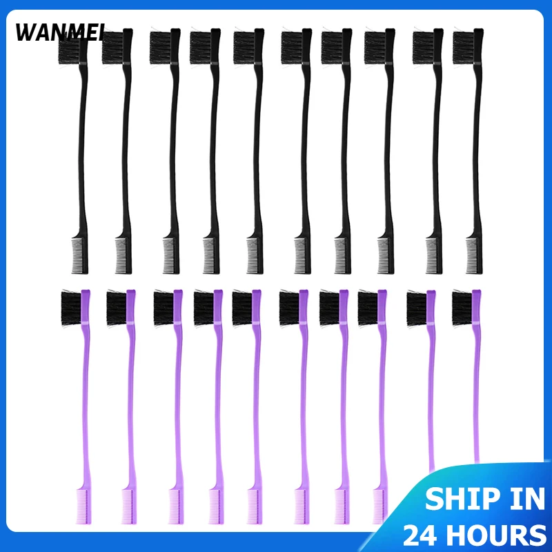 10pcs/lot Baby hair brush High Quality Eyebrow Eyelash Double Sided Edge Control Hair Comb Hair Styling Mini Hair Brush Salon
10pcs/lot Baby hair brush High Quality Eyebrow Eyelash Double Sided Edge Control Hair Comb Hair Styling Mini Hair Brush Salon
