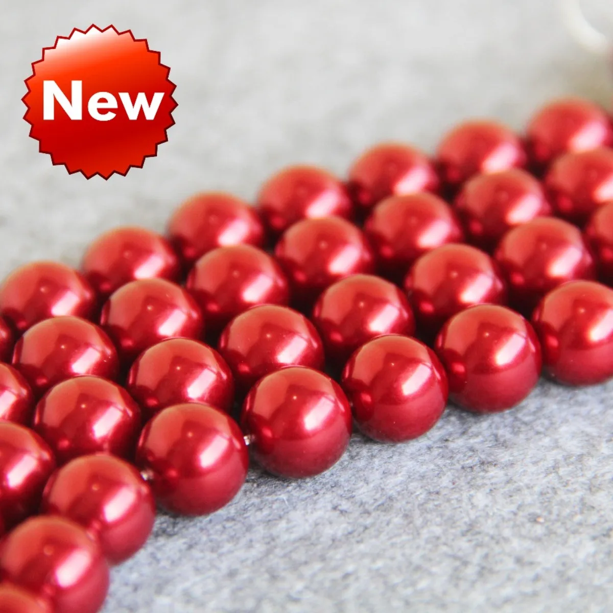 12mm Round Red Shell Pearl SeaShell Loose Beads DIY Gifts for Women Girls Jewelry Making Design 16inch for Necklace&Bracelet
12mm Round Red Shell Pearl SeaShell Loose Beads DIY Gifts for Women Girls Jewelry Making Design 16inch for Necklace&Bracelet