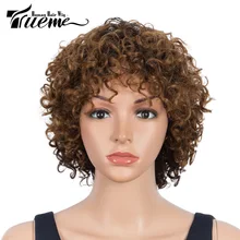 Trueme Short Curly Human Hair Wigs For Women Brazilian Remy Curly Wave Short Hair Wigs Pixie Cut Wave Curly Full Machine Wigs
Trueme Short Curly Human Hair Wigs For Women Brazilian Remy Curly Wave Short Hair Wigs Pixie Cut Wave Curly Full Machine Wigs