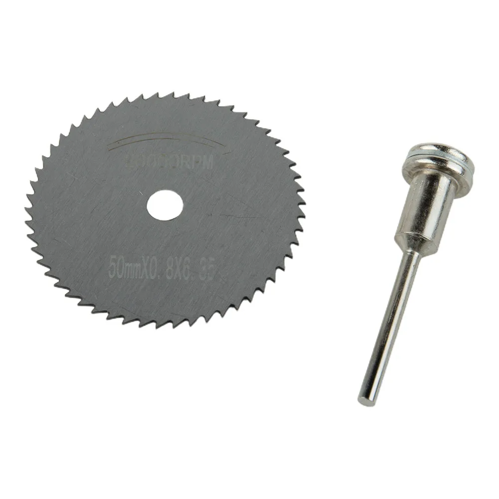 50/60mm HSS Mini Circular Saw Blades Wood Cutting Discs W/Connecting Rod Rotary Tool For Cutting Wood Metal PVC Pipe
50/60mm HSS Mini Circular Saw Blades Wood Cutting Discs W/Connecting Rod Rotary Tool For Cutting Wood Metal PVC Pipe