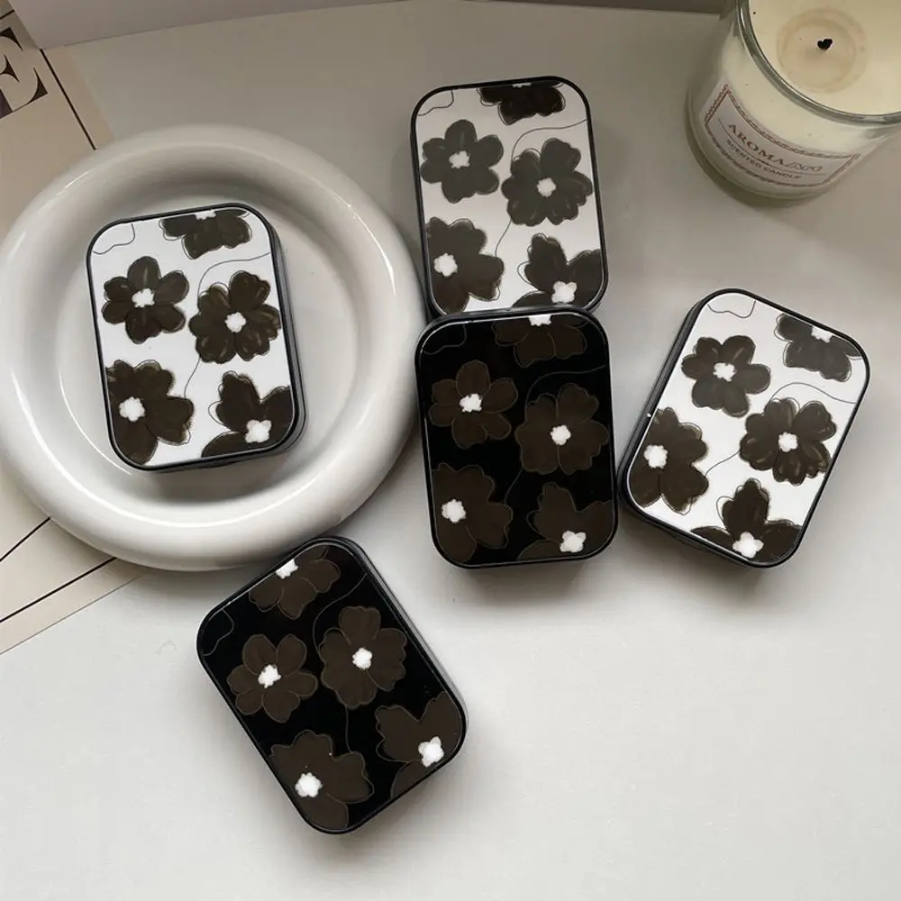 Black Series Lens Container Flower Y2K With Mirror Eyewear Cases Plastic Korean Style Glasses Case Women Contact Lens Case
Black Series Lens Container Flower Y2K With Mirror Eyewear Cases Plastic Korean Style Glasses Case Women Contact Lens Case