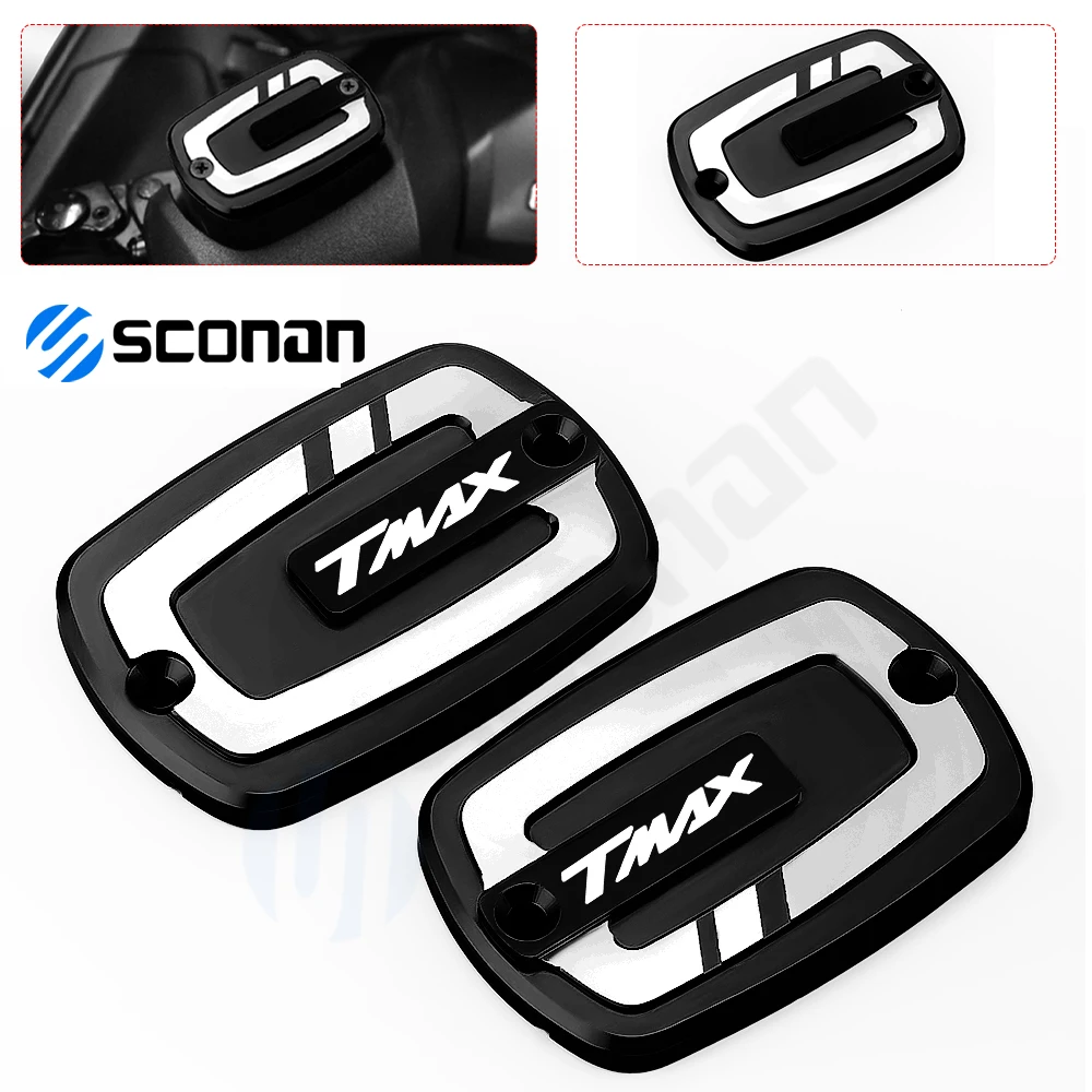 

For YAMAHA TMAX 500 T-MAX 530 DX SX T MAX 560 TECHMAX Motorcycle Accessories Brake Clutch Fluid Fuel Reservoir Tank Cap Cover