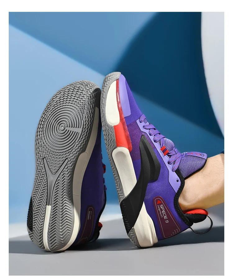 Tênis de basquete casual masculino e feminino, tênis de combate almofadado baixo, com tendência além das fronteiras, tamanho grande, novo, verão Tênis de basquete casual masculino e feminino, tênis de combate almofadado baixo, com tendência além das fronteiras, tamanho grande, novo, verão