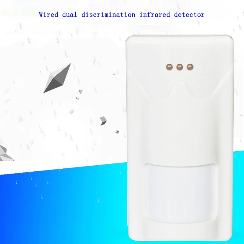 

Intelligent Mobile Detection Microwave and Passive PIR Composite Sensor Wall-mounted Wired Dual Discrimination Infrared Detector