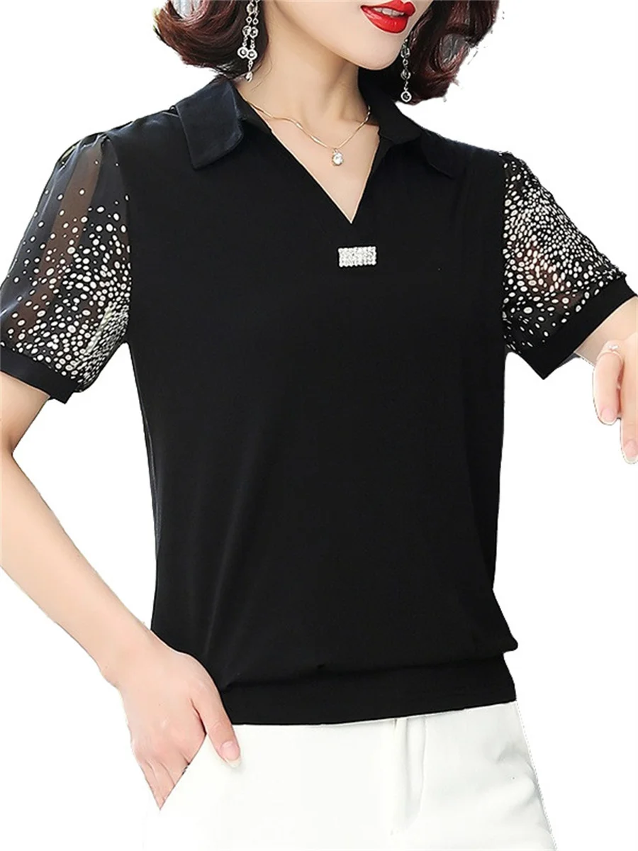 4XL Women Spring Summer Blouses Shirts Lady Fashion Casual Long Short V-Neck Collar Printing Blusas Tops CT0511
4XL Women Spring Summer Blouses Shirts Lady Fashion Casual Long Short V-Neck Collar Printing Blusas Tops CT0511