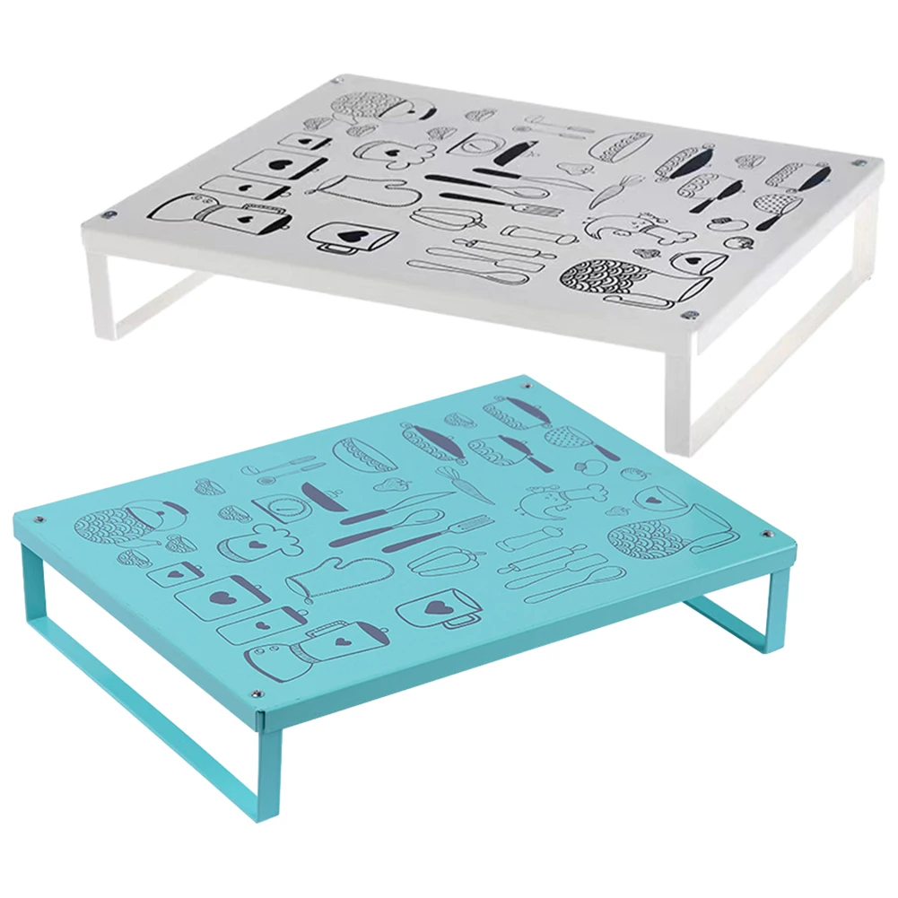 1pc Metal Microwave Oven Rack Electromagnetic Stove Bracket Household Supplies Kitchen Supplies Storage Rack 40cmx30cmx8cm
1pc Metal Microwave Oven Rack Electromagnetic Stove Bracket Household Supplies Kitchen Supplies Storage Rack 40cmx30cmx8cm