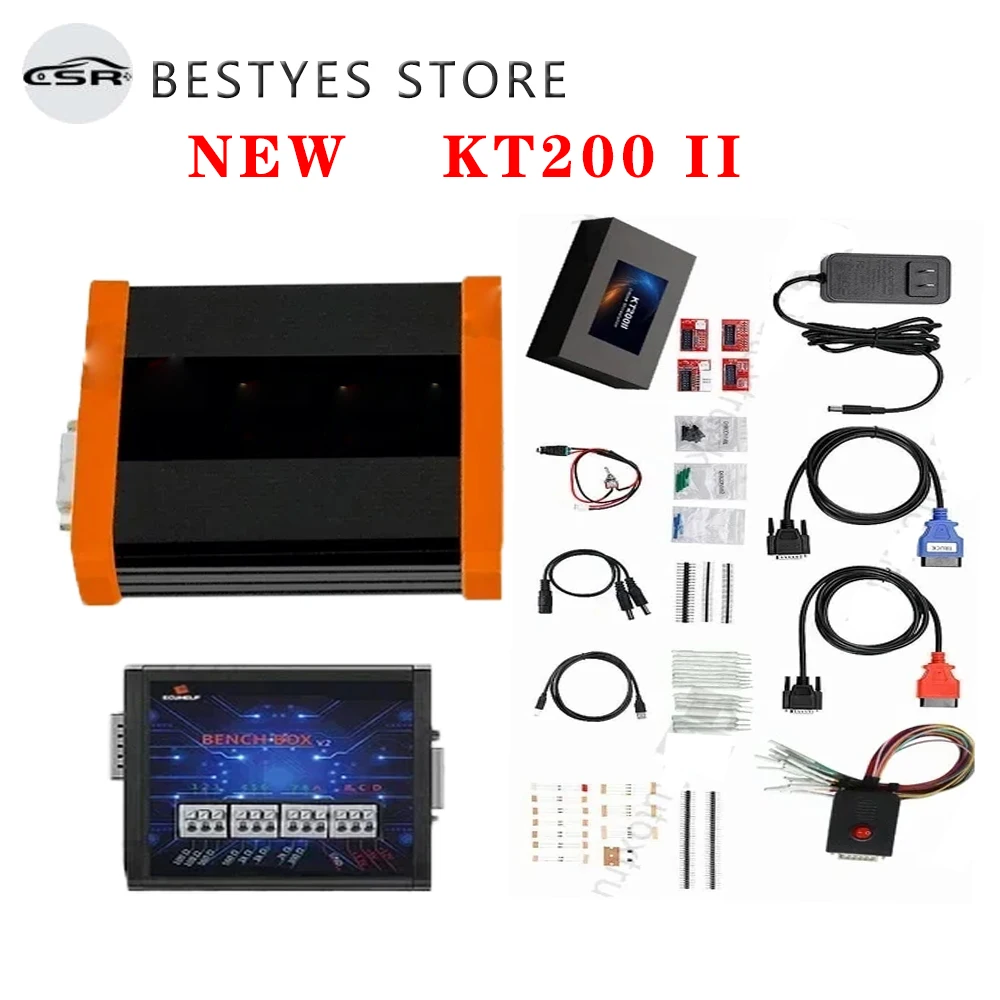 

KT200II KT200 ECU Programmer Full Version with Offline Workstation for Car Truck Motorbike Tractor Boat