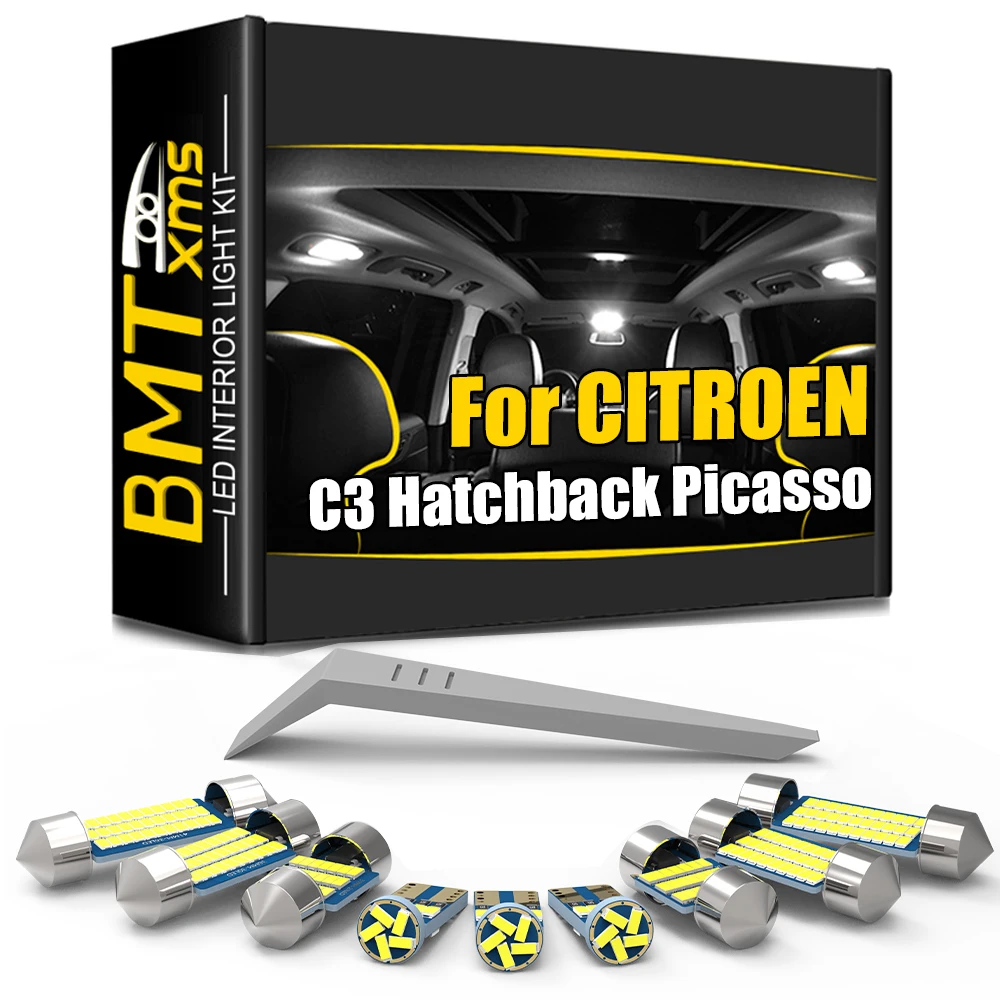 BMTxms Canbus For Citroen C3 Hatchback 2002 2005 2008 Picasso 2009 2012 2015 2018 2020 Vehicle LED Interior Light Accessorie Kit
BMTxms Canbus For Citroen C3 Hatchback 2002 2005 2008 Picasso 2009 2012 2015 2018 2020 Vehicle LED Interior Light Accessorie Kit