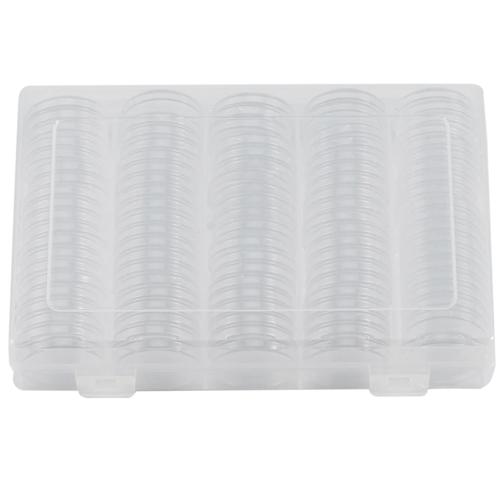 17/20/25/27/30mm Coin Holder, 100Pcs Silver Coin Capsules with Foam Gasket, Professional Coin Case for Coin
17/20/25/27/30mm Coin Holder, 100Pcs Silver Coin Capsules with Foam Gasket, Professional Coin Case for Coin