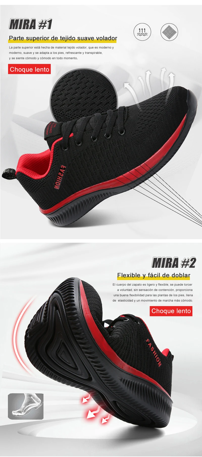 Zapatillas de deporte de punto para hombre y mujer, zapatillas deportivas transpirables para correr, caminar y gimnasio Zapatillas de deporte de punto para hombre y mujer, zapatillas deportivas transpirables para correr, caminar y gimnasio