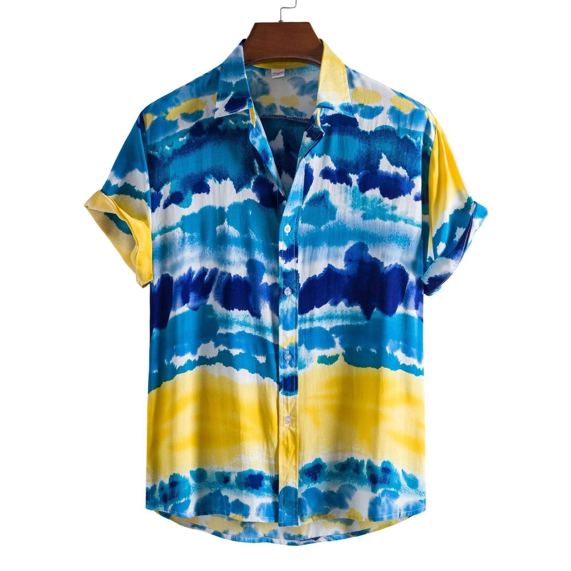 2023 Men'S Shirts Casual Striped Hawaiian Print Short Sleeve Tops Lapel Harajuku Summer 5xl Sport Streetwear Y2k Vintage Clothes
2023 Men'S Shirts Casual Striped Hawaiian Print Short Sleeve Tops Lapel Harajuku Summer 5xl Sport Streetwear Y2k Vintage Clothes