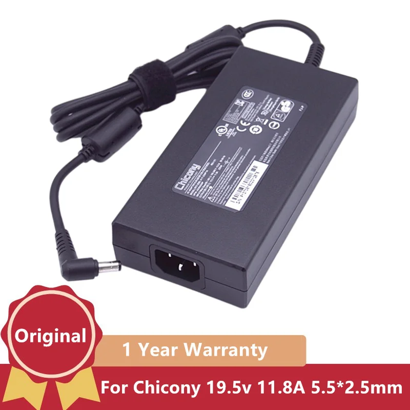 230W 19.5V 11.8A A17-230P1A A12-230P1A Chicony AC Power Adapter Charger For MSI P651RS-G GS75 8SG P75 P65 CREATOR GL62VR Gaming
230W 19.5V 11.8A A17-230P1A A12-230P1A Chicony AC Power Adapter Charger For MSI P651RS-G GS75 8SG P75 P65 CREATOR GL62VR Gaming