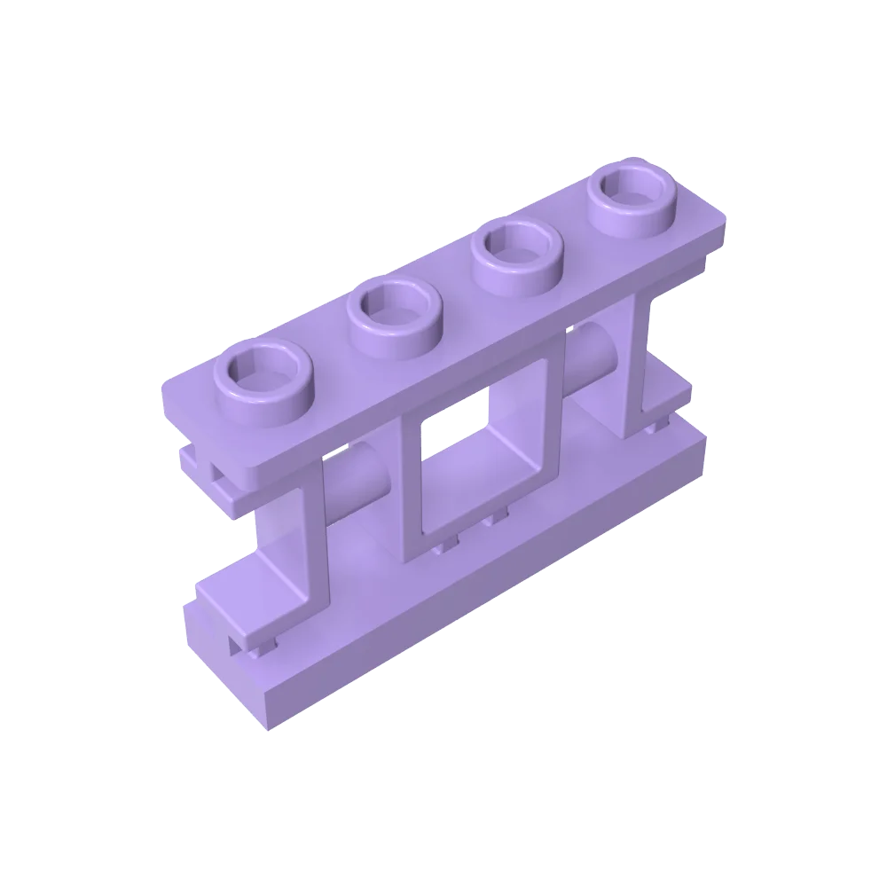 Gobricks GDS-M425 Fence 1 x 4 x 2 Ornamental Lattice with Squares with 4 Studs compatible with lego 32932 Building Blocks
Gobricks GDS-M425 Fence 1 x 4 x 2 Ornamental Lattice with Squares with 4 Studs compatible with lego 32932 Building Blocks