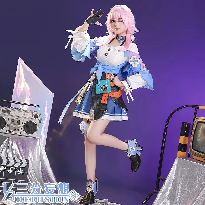 Anime Game Honkai: Star Rail March 7th Lovely Dress Handsome Uniform Cosplay Costume Role Play Halloween Carnival Women 2023 New
Anime Game Honkai: Star Rail March 7th Lovely Dress Handsome Uniform Cosplay Costume Role Play Halloween Carnival Women 2023 New
