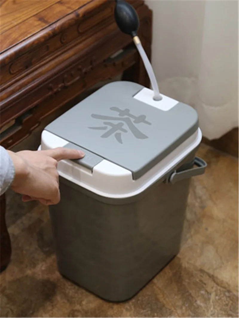 Kung Fu Tea Ceremony Accessories Tea Bucket Waste Water Drain Bucket Trash Can 1pc
Kung Fu Tea Ceremony Accessories Tea Bucket Waste Water Drain Bucket Trash Can 1pc