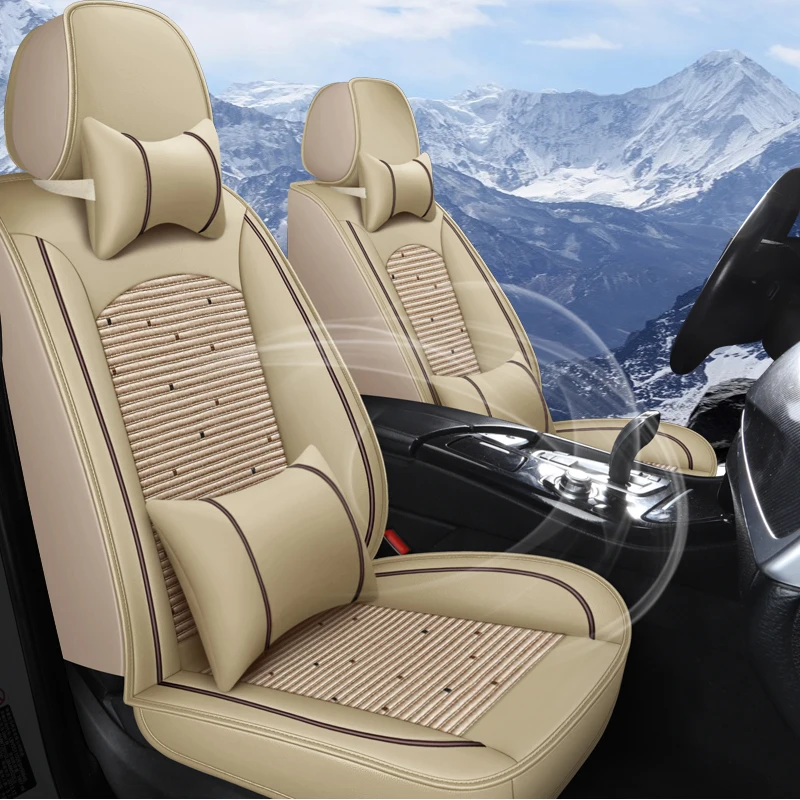 

Универсальный Воздухопроницаемый чехол для сиденья из вискозы для автомобиля Chery E5E3 Tiggo3x 5X 7 8 X9 8PLUS Xiaoyao 350RX8i5, 1 шт., аксессуары, защита