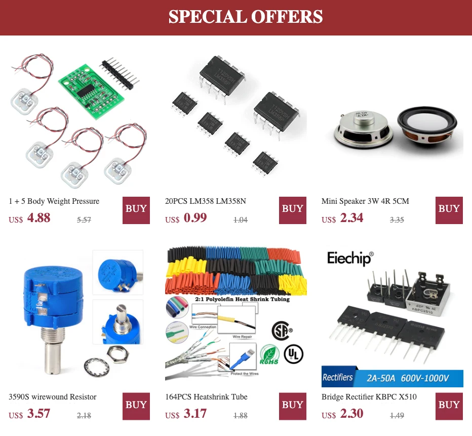 Generic 20PCS LM358P LM358N SMD Instrumentation Buffer Operational ...