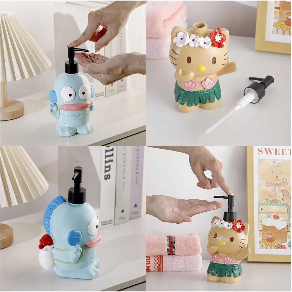 Anime Kawaii Cute Sanrio HANG YO DON Hello Kitty Cartoon Push Type Shampoo Body Wash Sub-bottle Home and Home Articles for Use
Anime Kawaii Cute Sanrio HANG YO DON Hello Kitty Cartoon Push Type Shampoo Body Wash Sub-bottle Home and Home Articles for Use