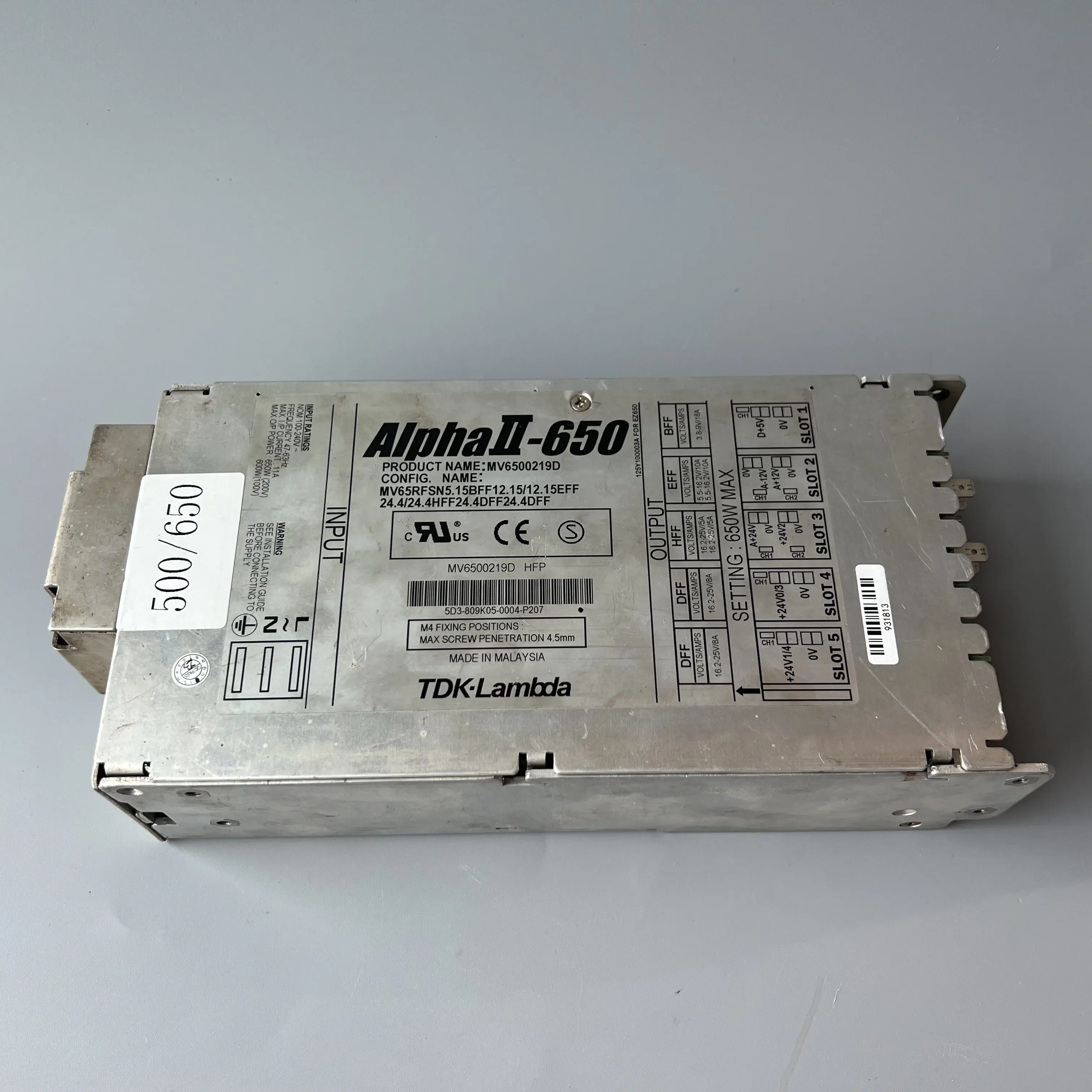 Подержанный блок Питания Fuji Alpha II 650 MV6500219D для цифрового минилаборатории frontier 500
Подержанный блок Питания Fuji Alpha II 650 MV6500219D для цифрового минилаборатории frontier 500