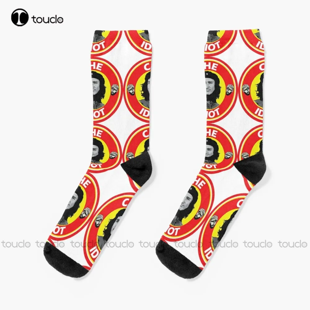 Che Idiot With Fidel Socks Mens Black Crew Socks Unisex Adult Teen Youth Socks Design Happy Cute Socks Creative Funny Socks Art
Che Idiot With Fidel Socks Mens Black Crew Socks Unisex Adult Teen Youth Socks Design Happy Cute Socks Creative Funny Socks Art