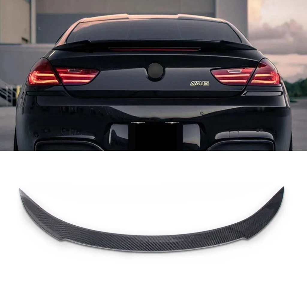 Real Carbon Fiber Car Rear Trunk Deck Spoiler Car Tail Wing For BMW 6 Series F06 & M6 F12 F13 (2011-2018) 640i 640d 650i
Real Carbon Fiber Car Rear Trunk Deck Spoiler Car Tail Wing For BMW 6 Series F06 & M6 F12 F13 (2011-2018) 640i 640d 650i