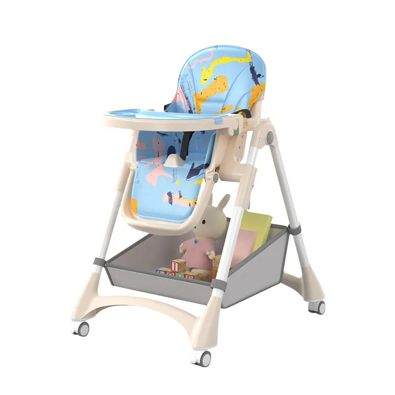Multifunctional portable infant feeding high chair baby dining chair 
Multifunctional portable infant feeding high chair baby dining chair