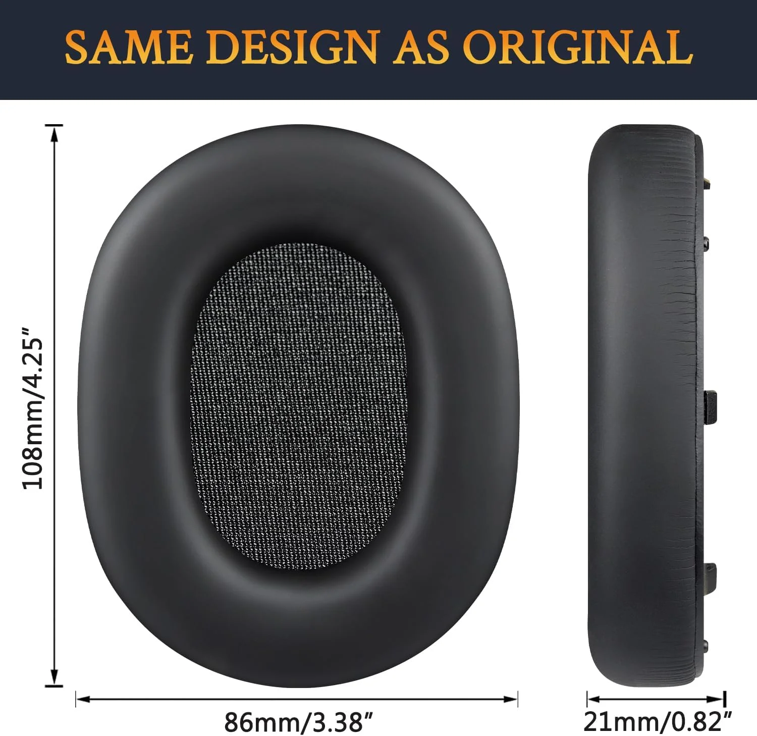 Earpads for Sony Inzone H7(WH-G700)/H9(WH-G900N) Wireless Gaming Headset, Ear Pads Cushions with Softer Protein Leather Earpads for Sony Inzone H7(WH-G700)/H9(WH-G900N) Wireless Gaming Headset, Ear Pads Cushions with Softer Protein Leather