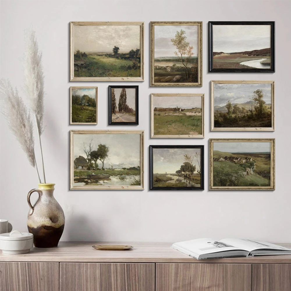 Vintage Gallery Wall Print French Country Landscape Nordic PostersCanvas Paintings and Prints Living Room Home Decoration
Vintage Gallery Wall Print French Country Landscape Nordic PostersCanvas Paintings and Prints Living Room Home Decoration